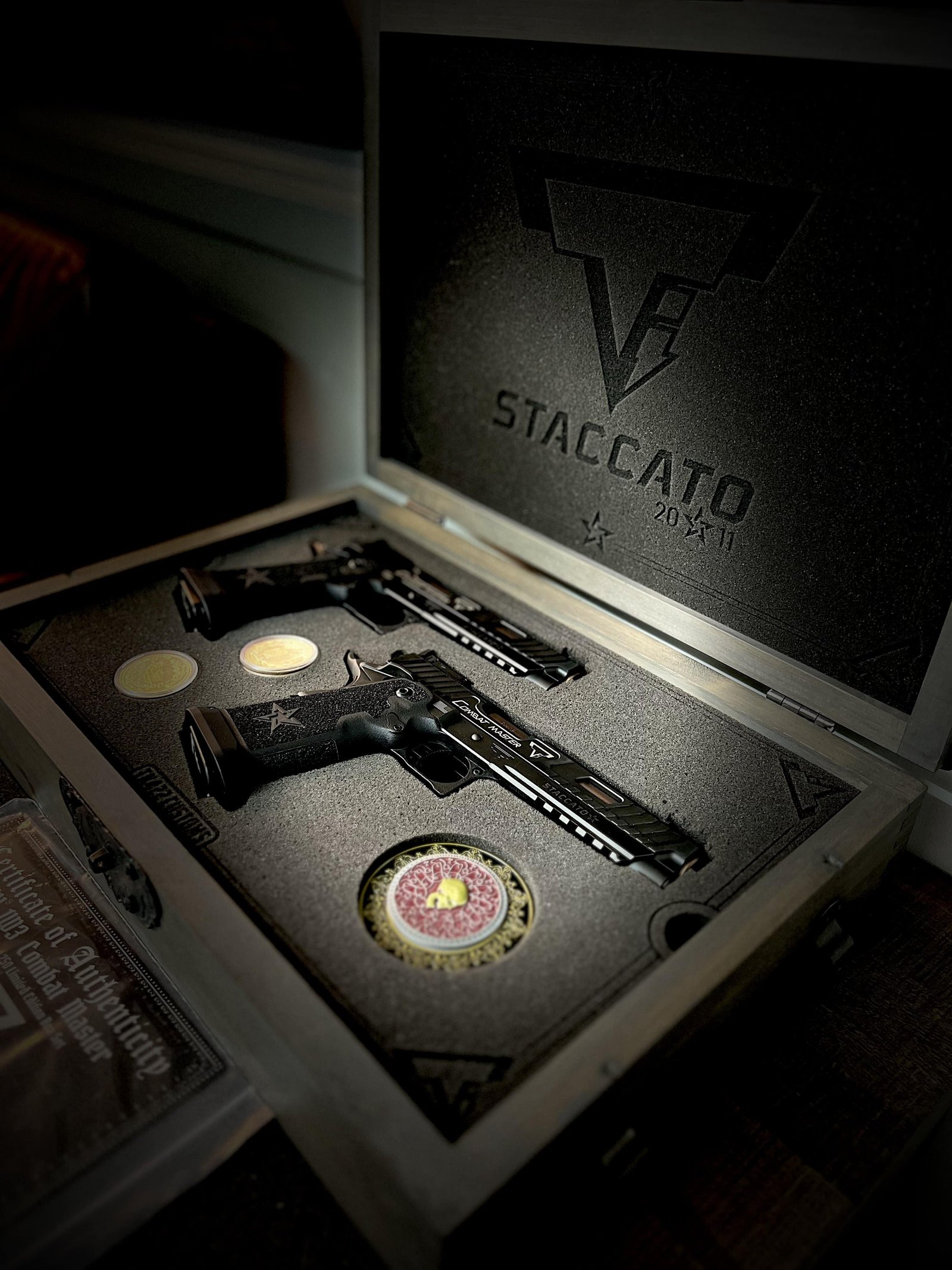 TTI Combat Master presentation set