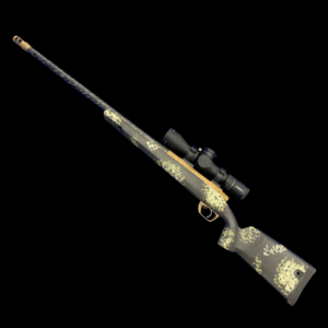 GUNWERKS MAGNUS RIFLE SYSTEM w/ LEUPOLD MARK 5HD RIFLE CASE AND 10 BOXES 6.5 PRC AMMO