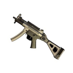 Heckler & Koch SP5K-PDW 9mm Pistol 30+1 Capacity Lipsey’s Exclusive Grey SB Pistol Brace