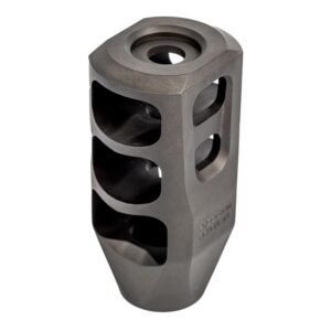 PRECISION ARMAMENT MUZZLE BRAKE 6.5MM/.264CAL, SLIM 5/8-24