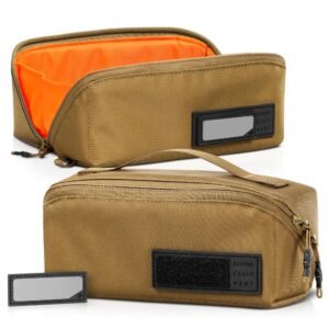 Savior Equipment Utility Pouch 2 Pack Dark FDE/Hi-Viz Orange
